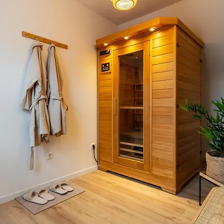 Relax-apartment - Sauna & Spacious, Garage, 105 M2 아파트